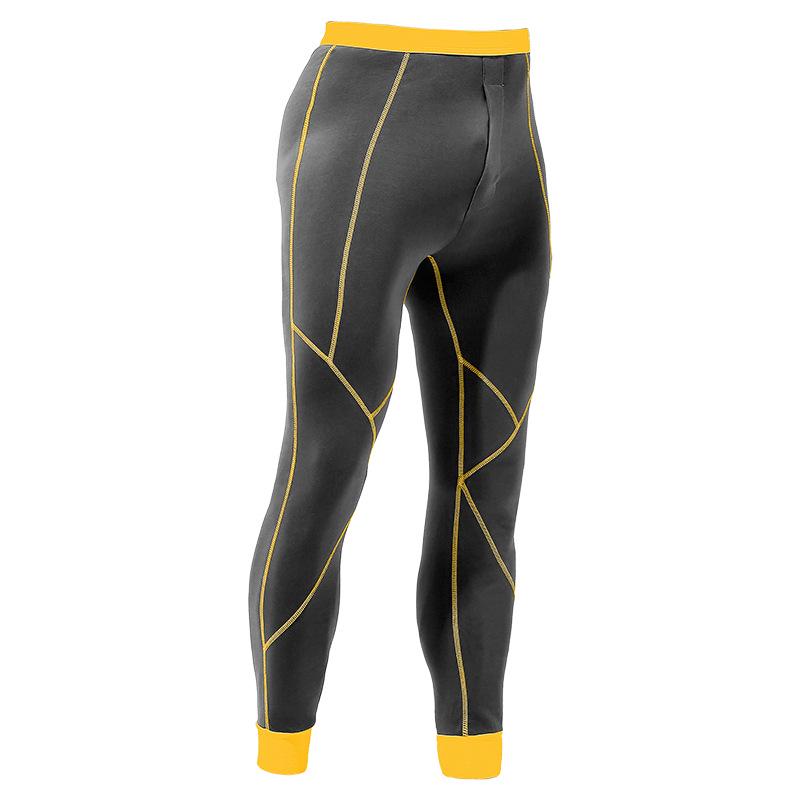 Pánské úzké kalhoty z bavlny a vlny - Hřejivé, lehké spodky pro podzimní/zimní trendy