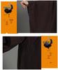 Haiqing Zen Monk Robe - Unisex, Linen, Coffee Color, All-Seasons Meditation Coat