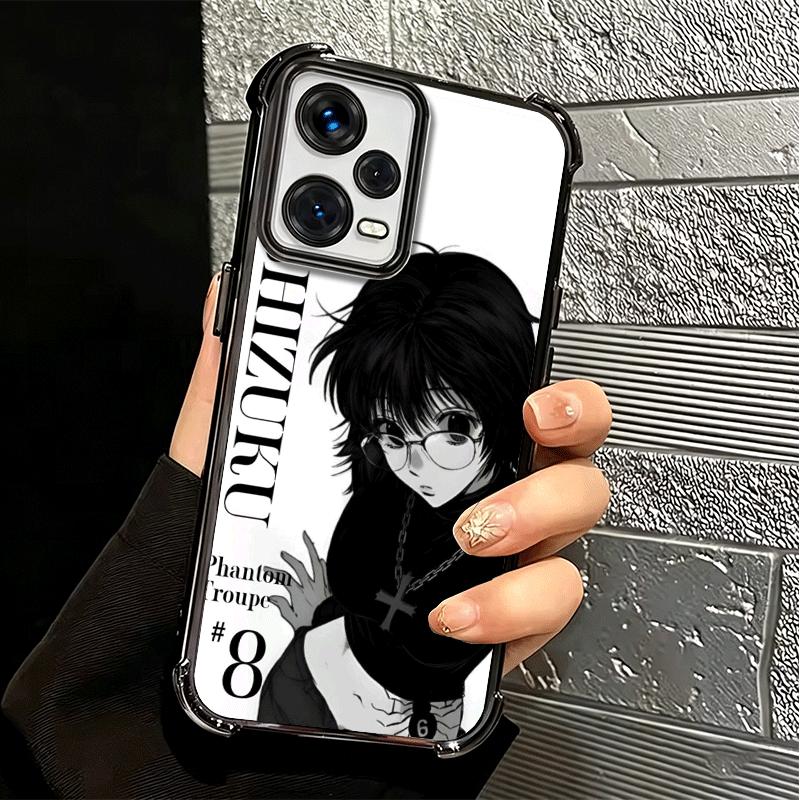 Hunter X-Hunters Shizuku Plating Phone Case For Xiaomi Redmi Note 14 15 Pro Plus 13 12 11 11S 11T 10 9S 9 5G Anti-Fall Airabag C
