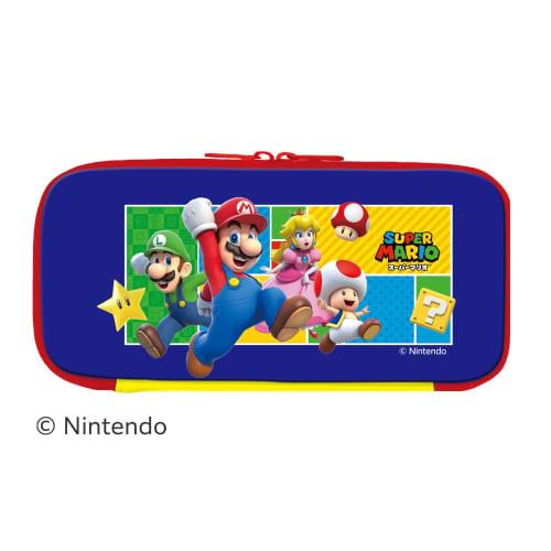 [Nintendo Licensed Product] Combination Pouch for Nintendo Switch Family Super Mario Enjoy Ver.