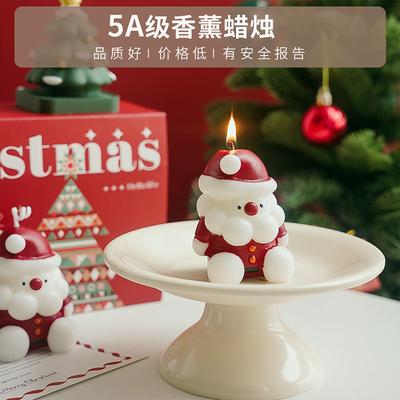 Weihnachtsduftkerze Handgeschenkset Atmosphäre Handgefertigt Duft Dekoration Kerze Weihnachtsgeschenk