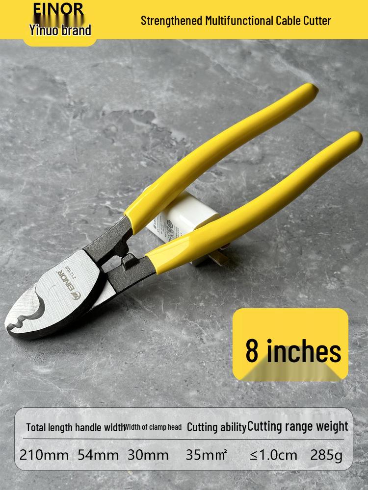 Multipurpose Wire Strippers & Cutters for Electricians - Ideal for Copper Pipes