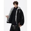 Men's Retro American Style Fur Collar Thickened Winter Jacket