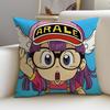 Wacky DDr SlumpS Cushion Cover Breathable and skinfriendly linen pillowcase square removable and washable cushion