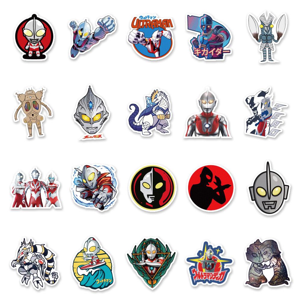 50 Cartoon Laptop Skateboard Water Cup Skateboard Car Doodle Decoration Stickers