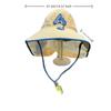 Cartoon Children'S Sunscreen Hat Beach Hat Uv Protection Summer Thin Breathable Large Brim Fisherman Hat With Windproof Rope