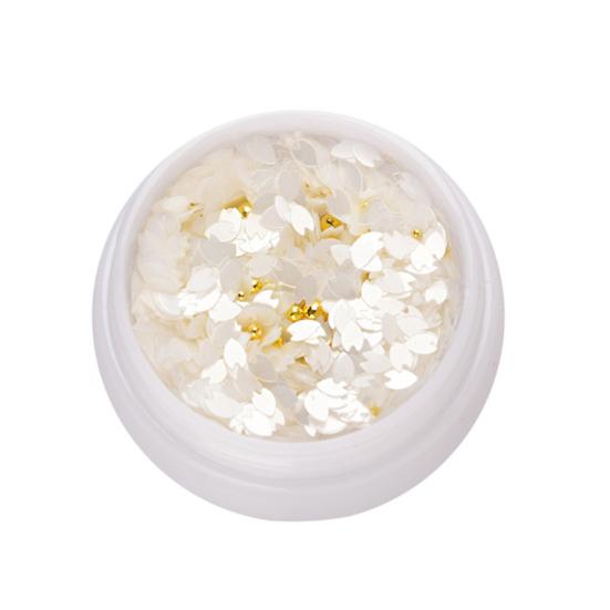 Yousheng 1 Box Nail Decoration Creative Shape Sufficient Quantity Dazzling Stunning Visual Effect Wide Application Decorative Attractive Flower Shaped