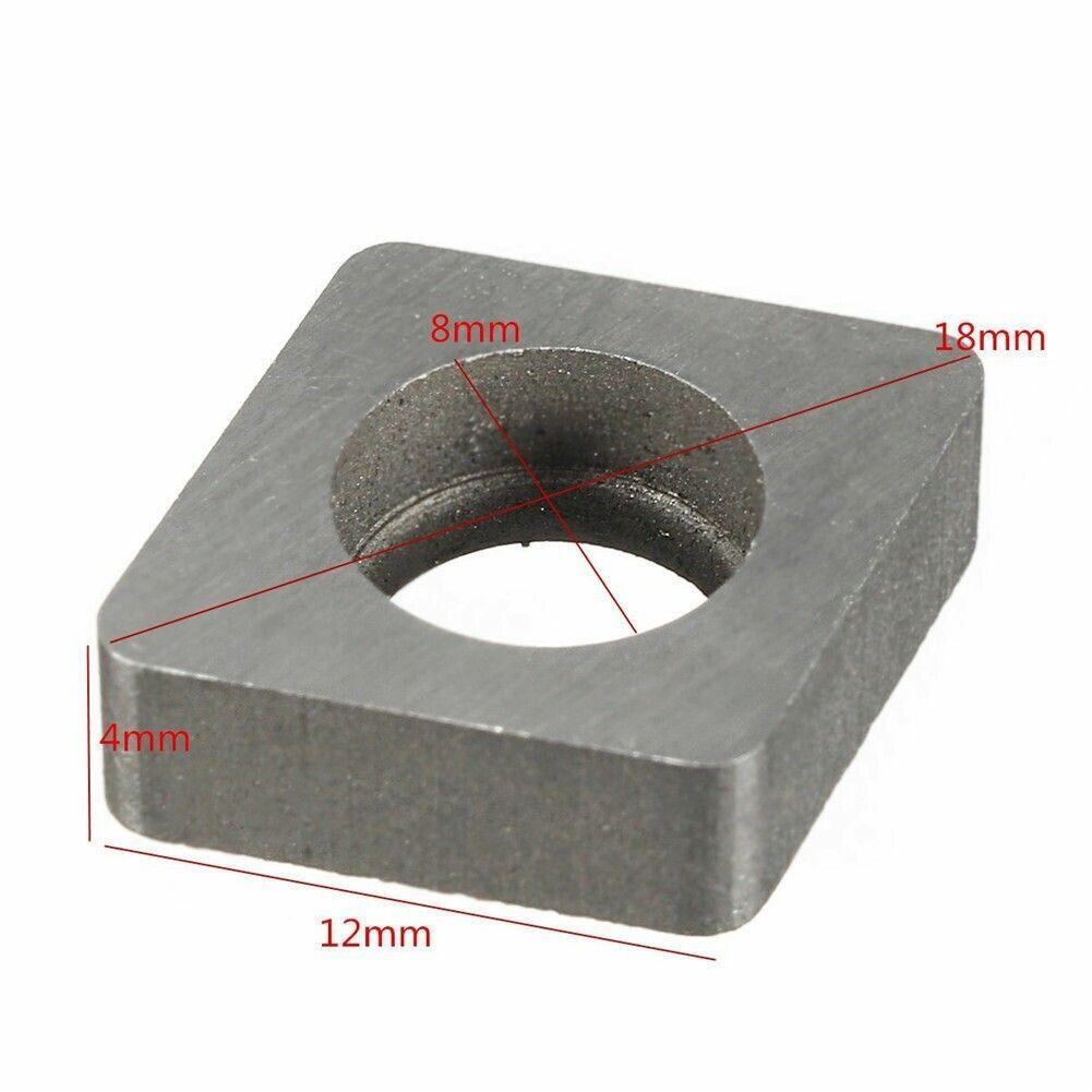 10 Pcs/Set Spacers Carbide Holder Tool Parts Shim Seats