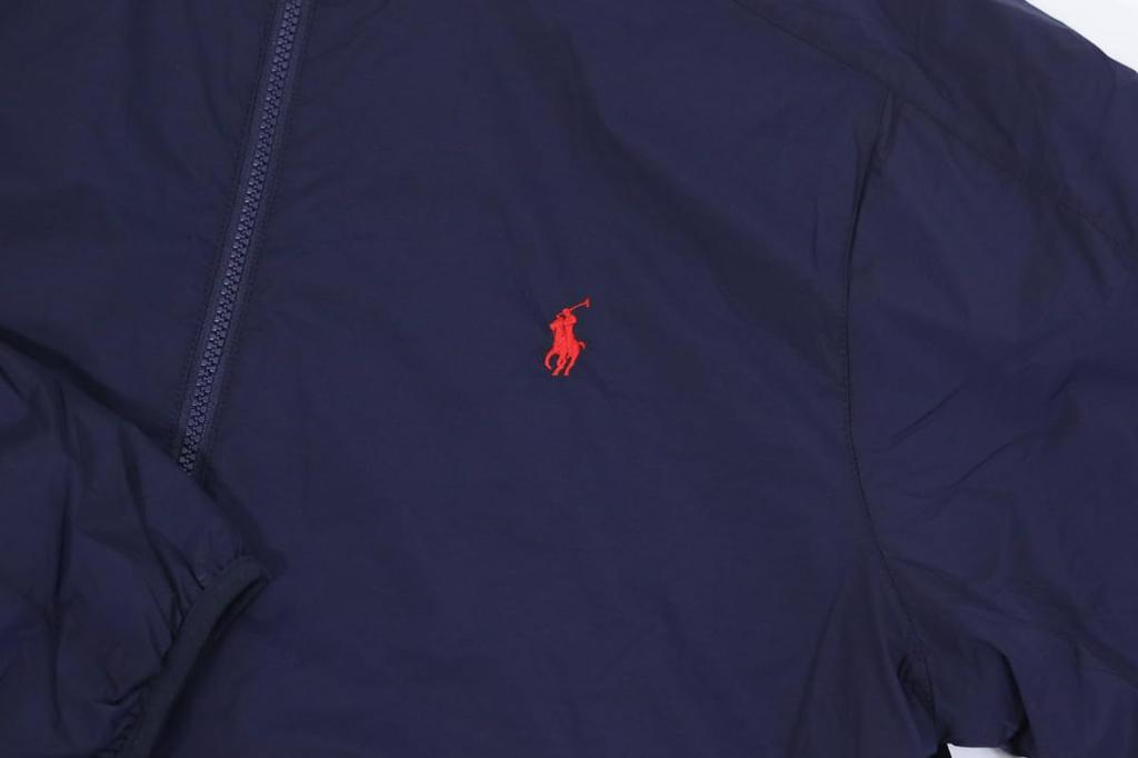 POLO RALPH LAUREN Performance Insulated Windbreaker Size Navy Men's Jacket, M, (Product Code 01010106)