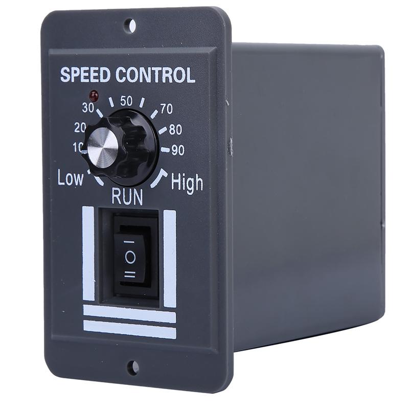 Controller di Velocità per Motore a Spazzole PWM DC 12-60V 40A Interruttore Reversibile CW CCW