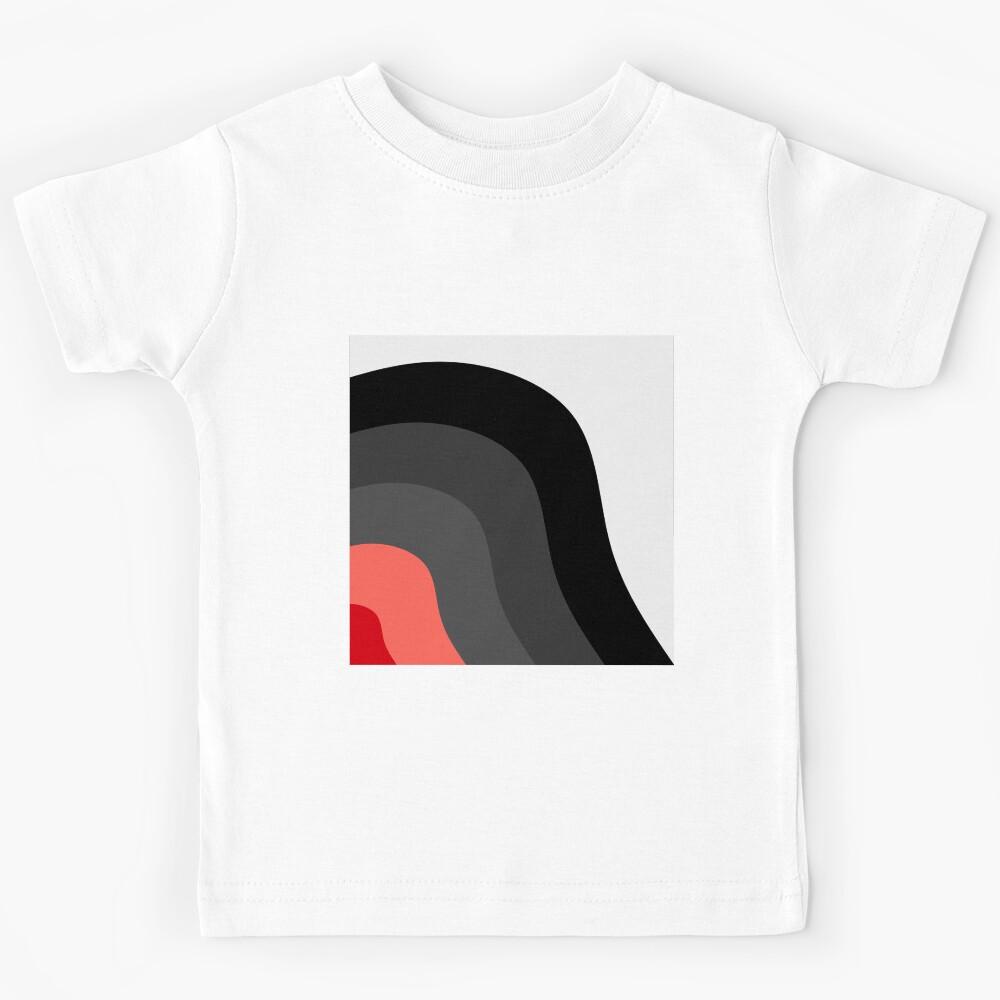 Modern Curved Lines Kids T-Shirt 100