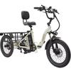 GT30 Adult Cargo Electric Tricycle, 500W Motor 48V13Ah Removable Battery 20 Inch Foldable All Terrain Electro Trike
