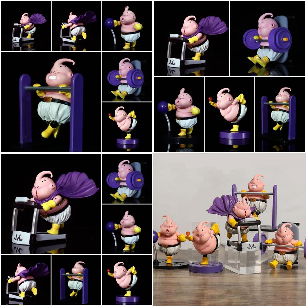 Dragon Ball Z Majin Buu Figure Cool Cute And Eco-friendly Pvc Material For Fitness Fans
