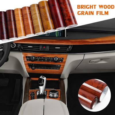 Auto Houtnerf Film Stickers Decals Wrap Film PVC Hout Getextureerde 10x100 cm Universele Auto Body Styling decor Auto Interieur