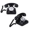 WX 3011 Vintage Black Multi Function Plastic Home Telephone Retro Wire Landline Phone