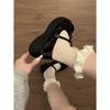 Wang Fanying style platform small leather shoes spring and autumn with skirts Mary Jane single shoes