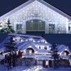 Gipskraut-Stil Solar-Lichterkette mit blinkenden Sternen für Weihnachts- und Hochzeitsdekoration