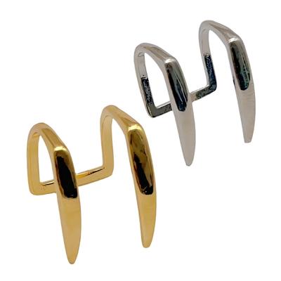 Edgy Snake Tooth Lip Jewelry Clip On Copper Materials Jewelry Accessories For Hip Hop Event And Daily Wear