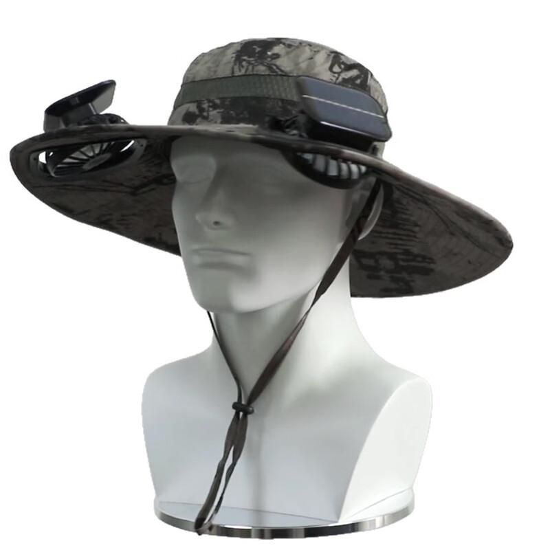 Men's Outdoor Solar Fan Sun Hat