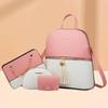 Backpack Single Shoulder Oblique Span Child And Mother Bag Four-Piece Multi-Piece Backpack