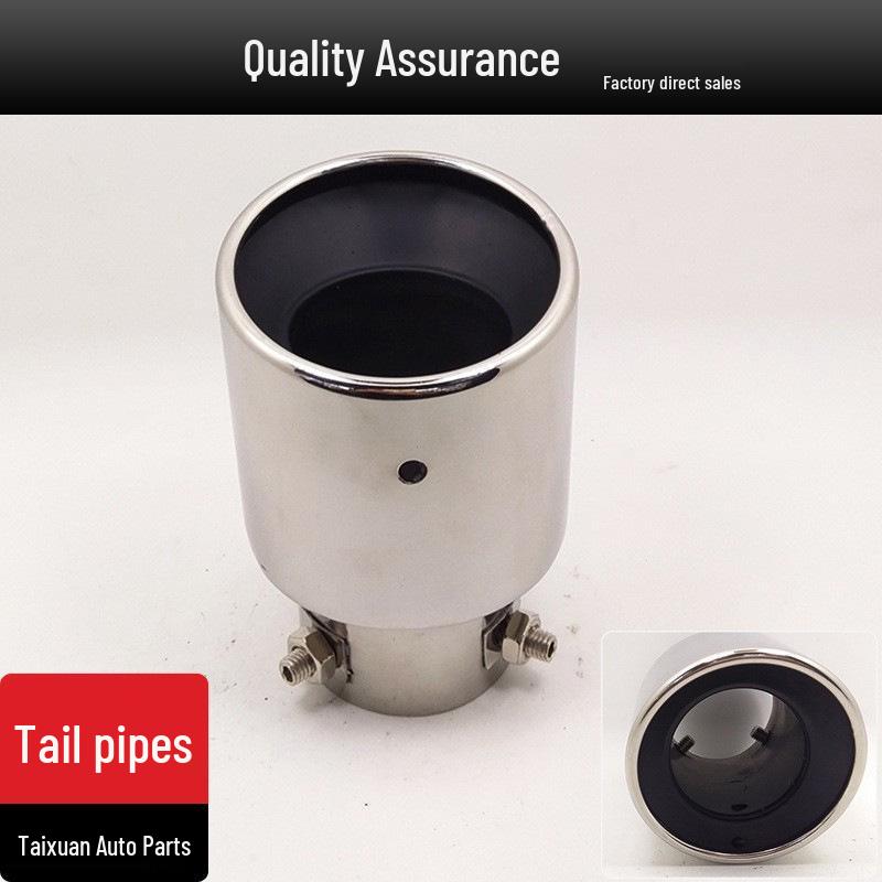 

Baked Blue Stainless Steel Muffler Tailpipe for Mazda M3/Star Pin, Also in Silver Taicheng