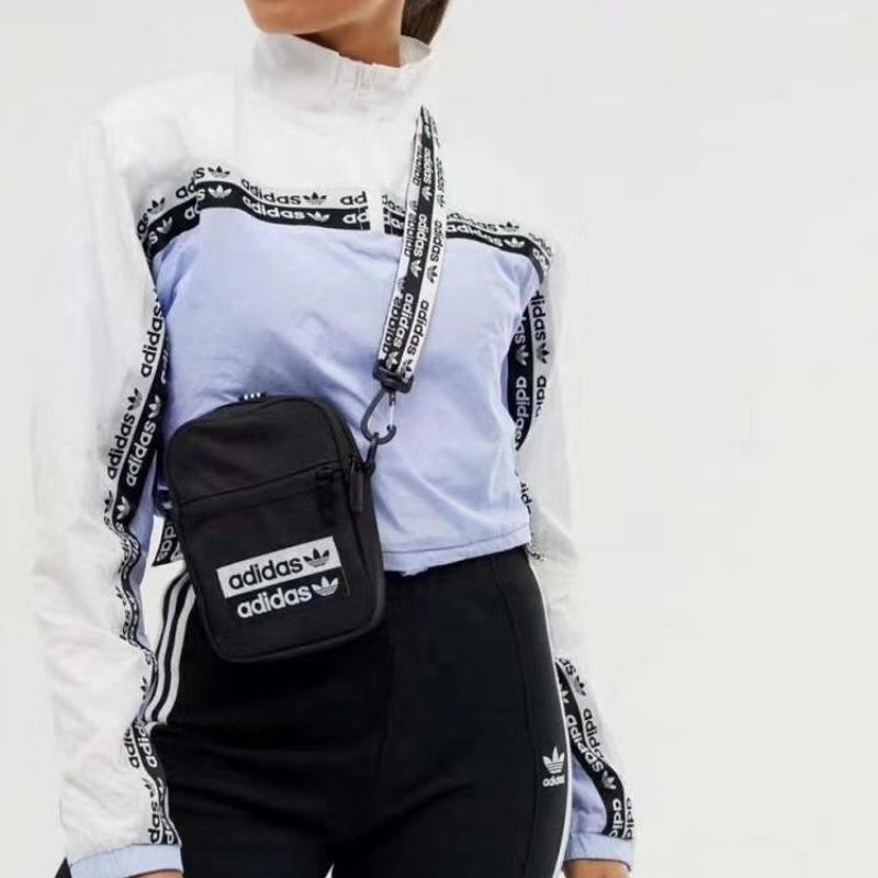 Adidas Originals Polyester Umhängetasche Crossbody Tasche Normal Unisex Schwarz Adidas EJ0975