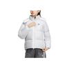 adidas Originals Removable Hood Comfortable Casual Versatile Down Jacket Women Jacket White JD3783