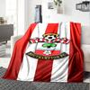 Southampton Print Flannel Blanket High Quality Warm Comfortable Cover for All Seasons Perfect for Gifts Home Decor