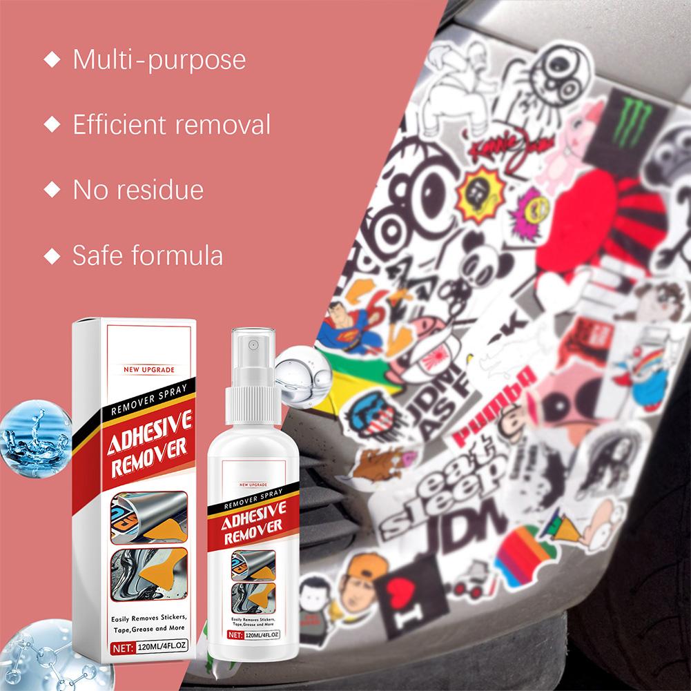 Adhesive Remover with Plastic Scraper Decal Remover Automotive Glue Remover Spray for Adhesive Hassles & Car Stickers China Mainland