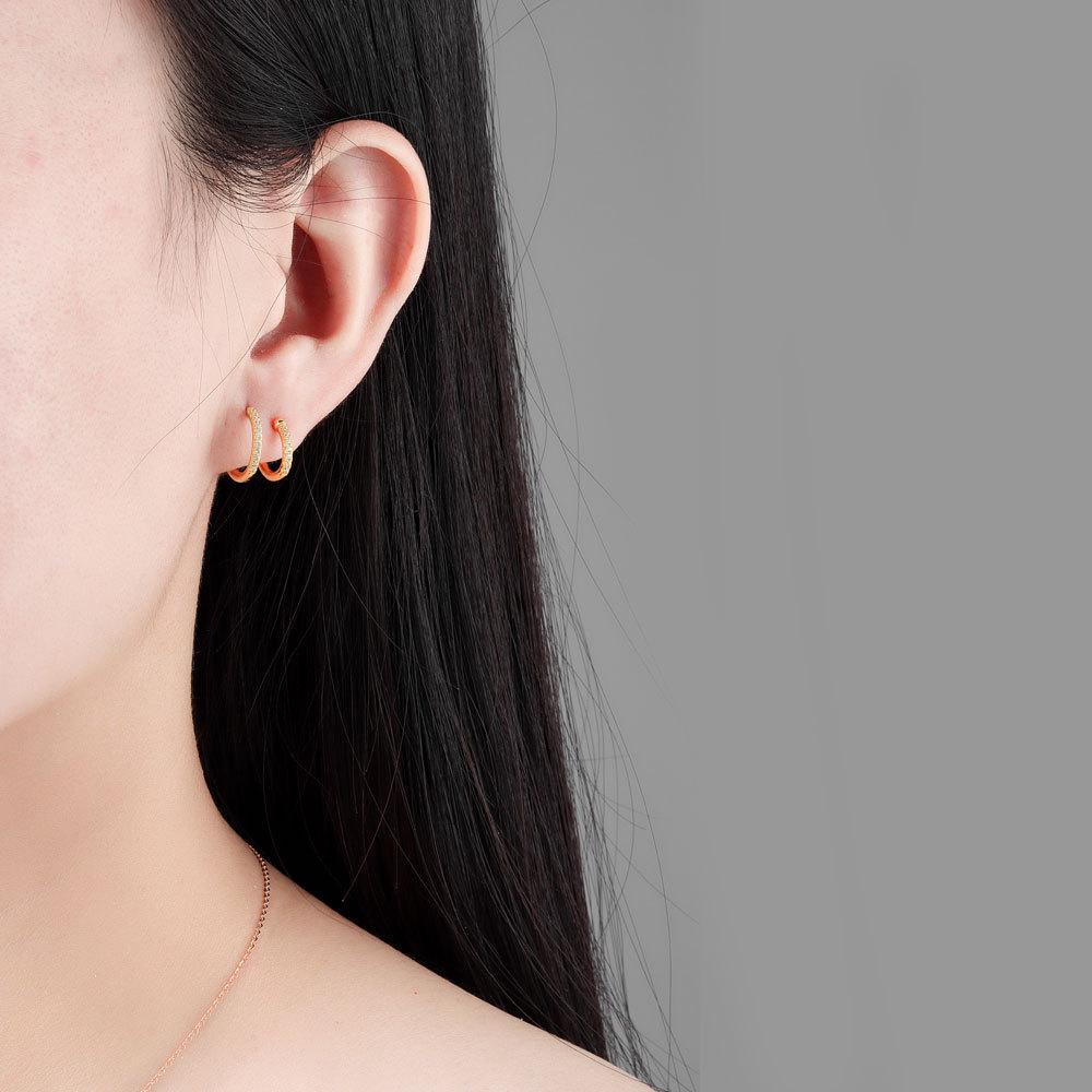 Lindon Kopparlegering Zirkon Örhängen Drop Örhängen För Kvinnor Bröllopsfest presenter