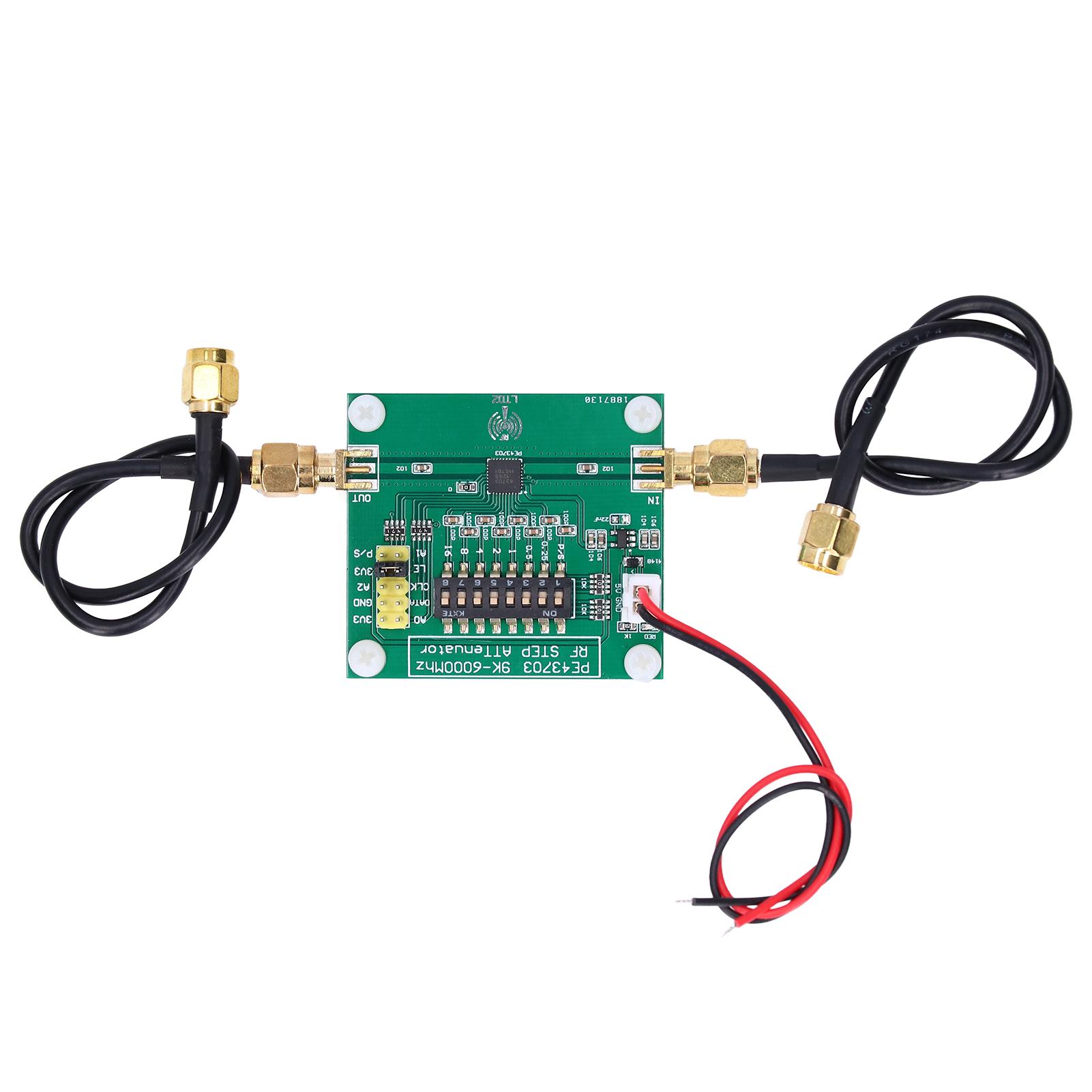 

Attenuator Module Digital RF 9K‑4GHz Bandwidth 0.25dB to 31.75dB PE43703 Accessory