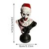 Terrifier Art The Clown Figure Horror Clown Indoor/Outdoor Garden Statue Halloween Decoration Halloween Resin Sculpture Home