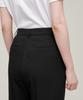MUSINSA STANDARD WOMAN Women'S Baggy Tapered Hidden Banding Slacks [Black]