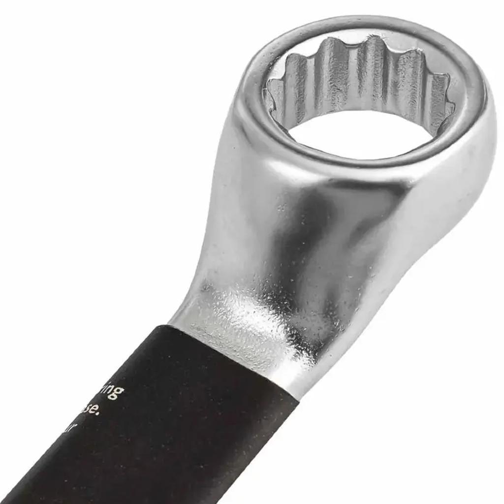 JCB 75 degree angled open end wrench 8mm CR-V steel double ended
