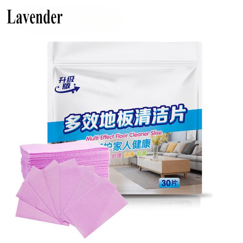 

30/60/100 шт. Таблетки для миття підлоги Водорозчинний стерилізуючий ароматний дезодорант для ванної кімнати Кухня Засіб для чищення туалету Аркуш для чищення туалету 60PCS фіолетовий