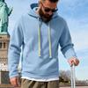 Autumn and Winter Loose Men's Hooded Thermal Sweatshirt