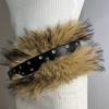 Gothic Waist Belt Stylish Furred Waist Chain Belt Elaborate Chain Belly Chain for Dress Cowboy Belt Waist Chain