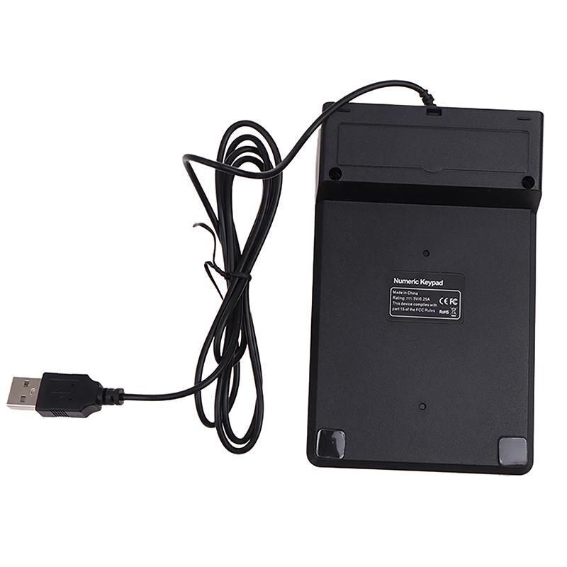 1Pc Universale Tastierino Numerico Usb Wire Mini Tastiera Numerica Per Laptop Desktop Pc Computer Tastiera Numerica 18 Tasti Tastiera
