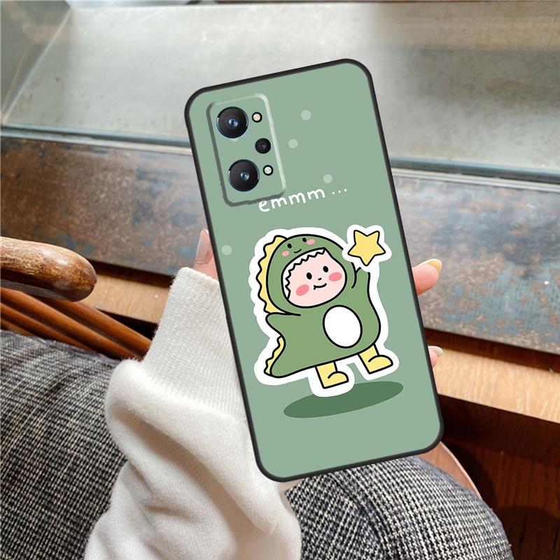 green aesthetic Case For Realme 15 Pro GT7 GT6 11 12 13 14 Pro Plus C55 C51 C53 C35 C33 C61 C65 C67 C71 C75