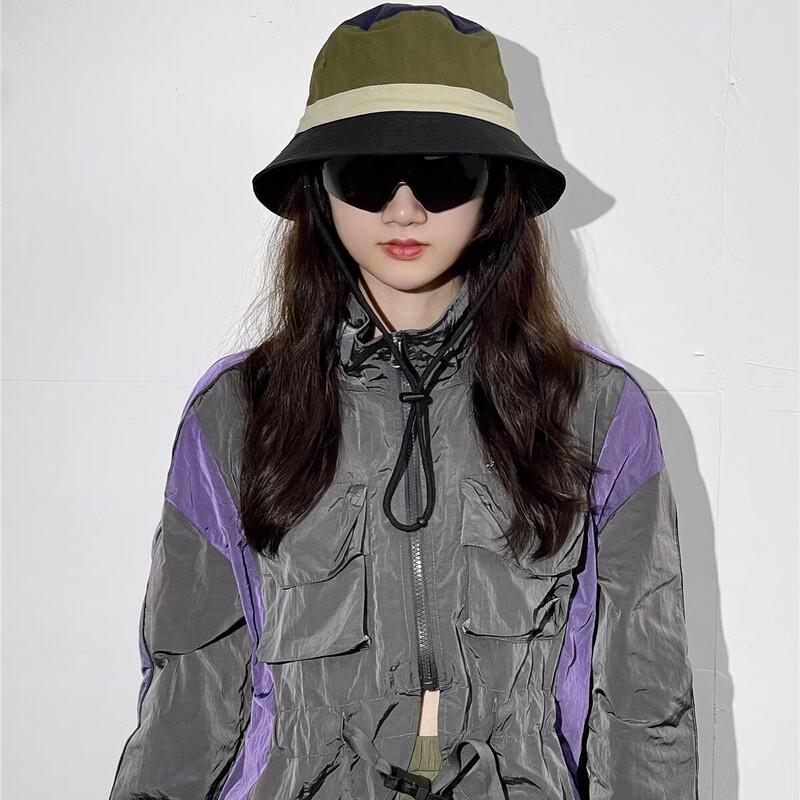 Быстросохнущая панама с цветовыми блоками