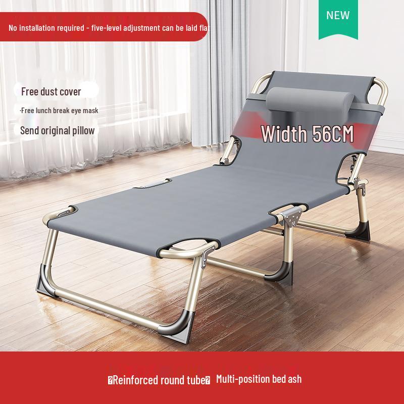 Reinforced Multifunctional Folding Recliner Bed for Home and Office