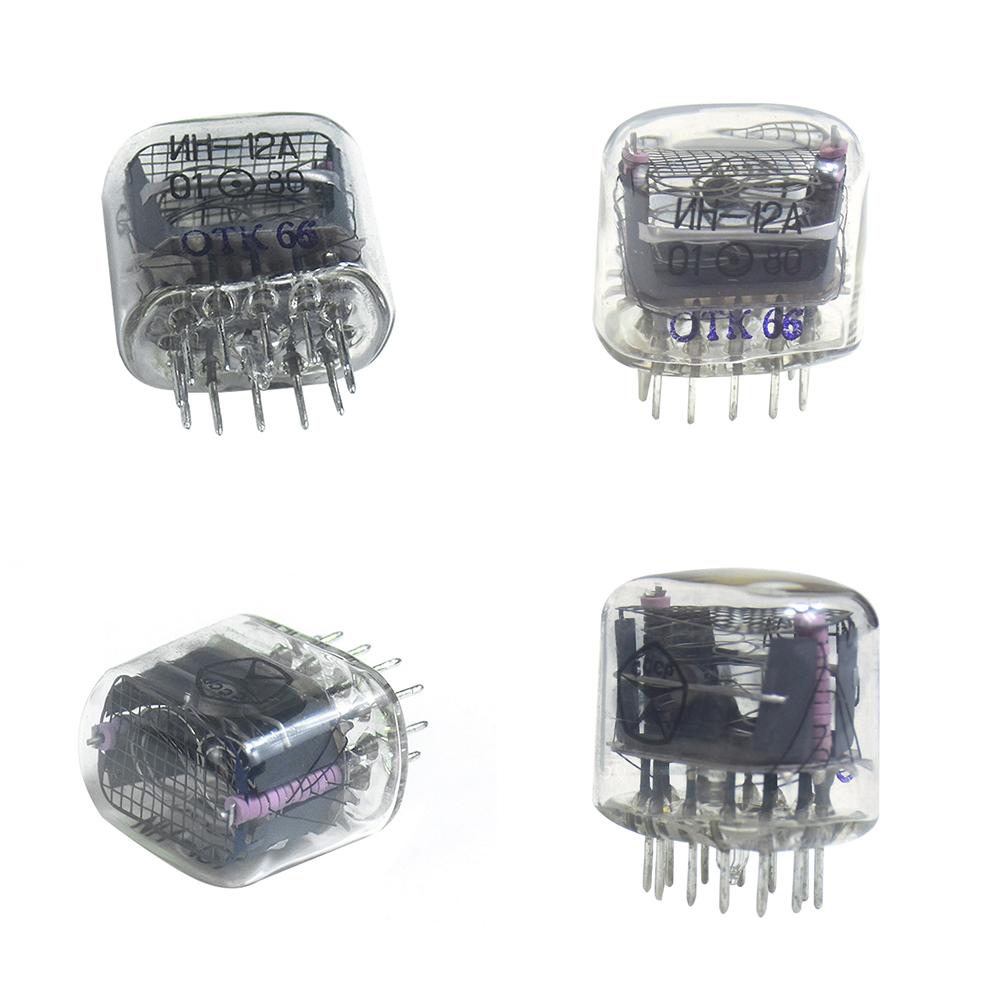 IN-12 IN12 Glow Tube with Decimal Point Glow Tubes Symbol Tube Nixie Tube Clock Glow Tube for Glow Clock Nixie Digital LED Clock