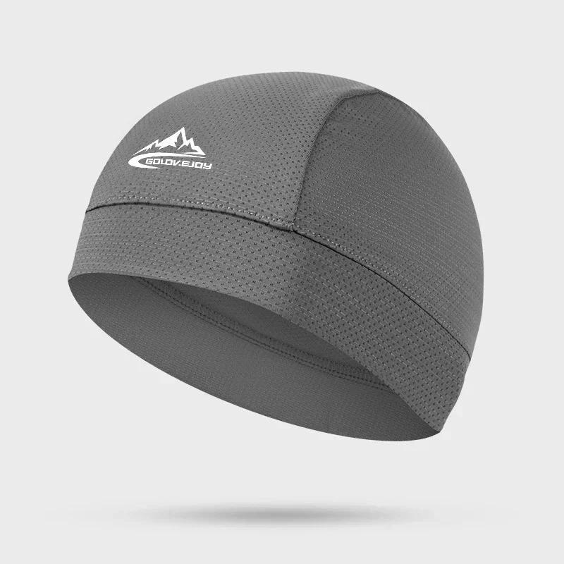 Quick-Drying Skullcap Beanie Cycling Cap Hat Men Women Summer Ice Silk Riding Small Cap Running Sports Bike Lined Hat