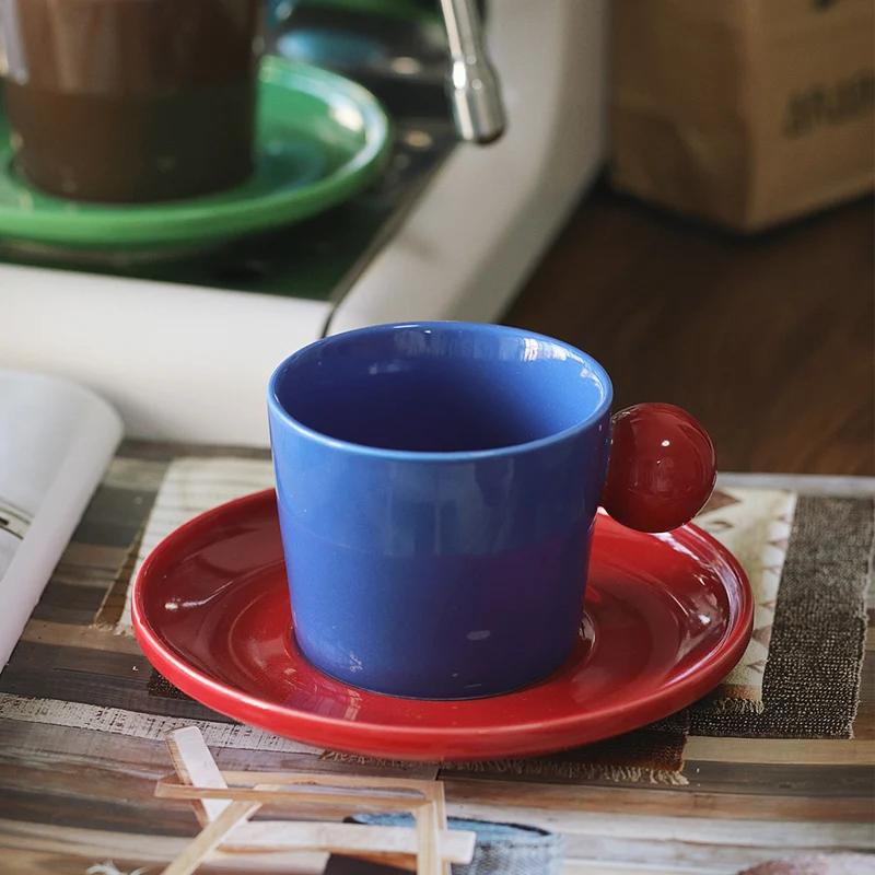 Creative Modern Style Ceramic Coffee Cups Home Interesting and Exquisite Couple Water Cup High End Unique Christmas Gifts