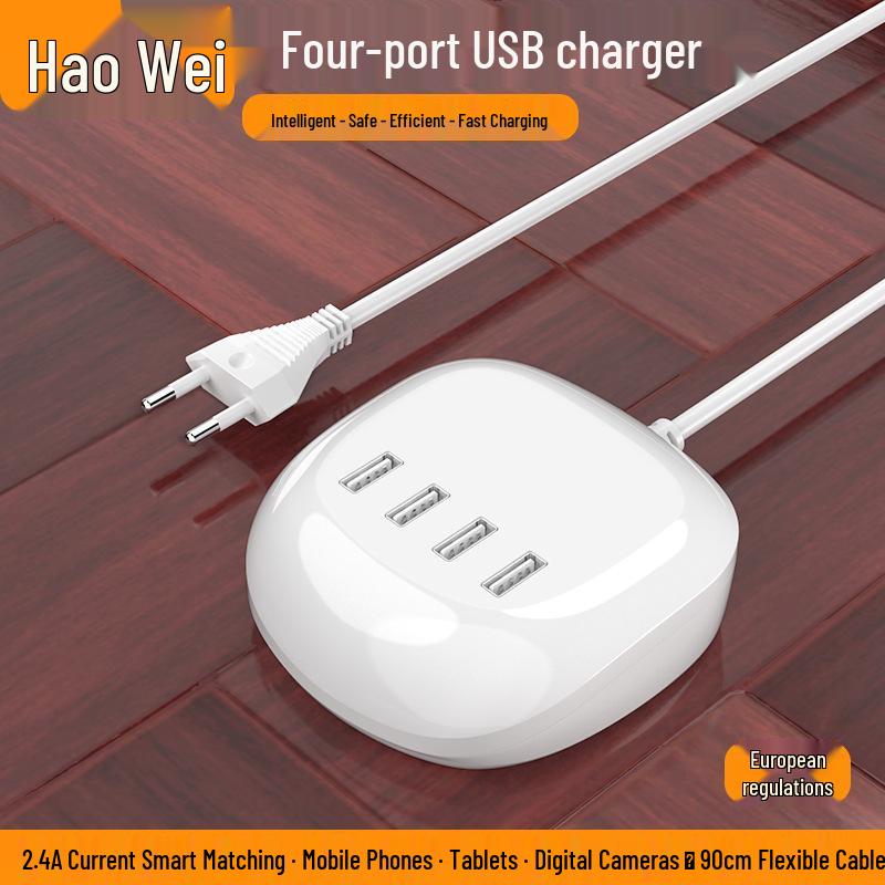 

USB Fast Charging 10-Port Power Strip Adapter 5V2.4A with PD