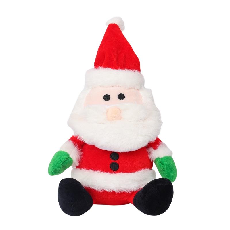 

Санта Пингвин Клаус Снеговик Лось Олень Плюшевая Игрушка Рождественский Декор Подарки для Вечеринки Кукла Santa Claus
