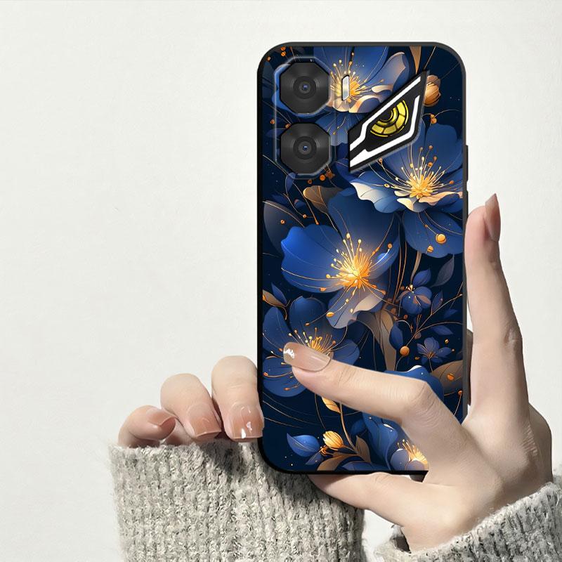 For ZTE Nubia Neo 3 GT Case Soft Silicone Bumper Back Cover For ZTE Nubia Neo 3 5G Fashion Black TPU Print Phone Case