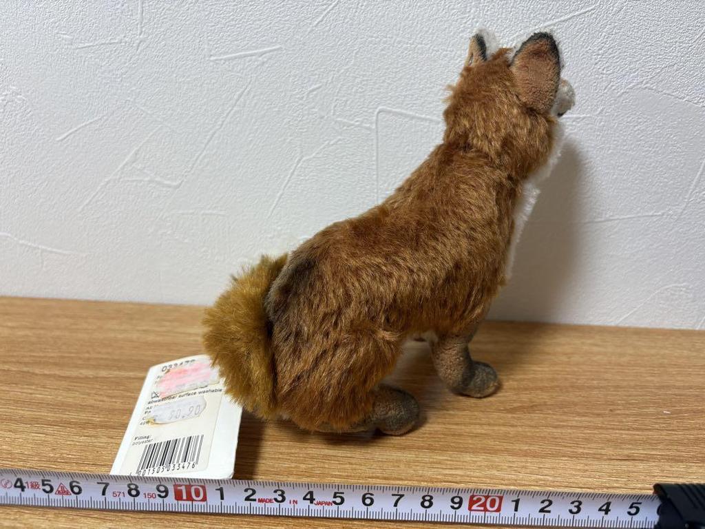 [USED] Steiff Foxy the Fox Vintage Stuffed Teddy Bear