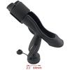 ABLZ-Adjustable Removable 360 Degree Fishing Rod Holder Rest Kayak Boat Support Tools Pole Bracket