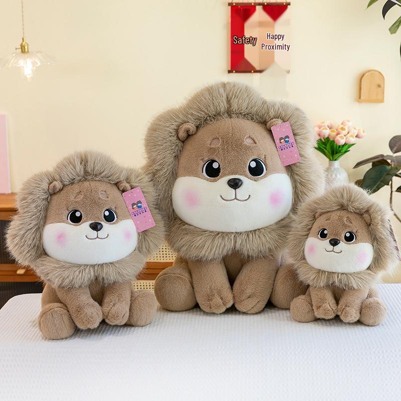 Adorable Sitting Lion Plush Toy - Perfect Birthday Gift for Boys and Girls